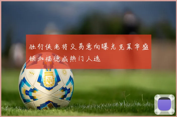 独行侠老将交易意向曝光克莱华盛顿加福德成热门人选